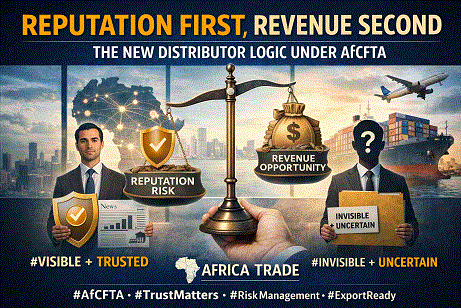 The New Distributor Logic Under AfCFTA Reputation First, Revenue Second